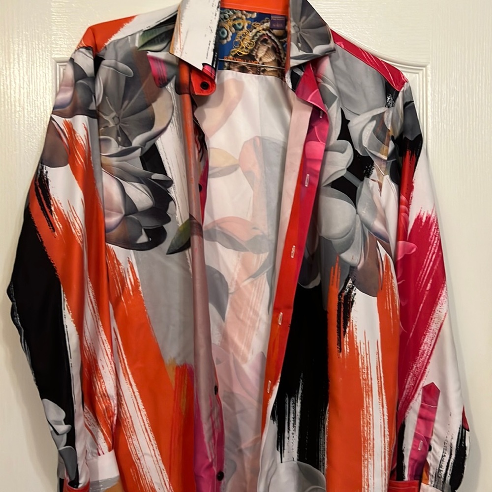 Steven Land “Brooklyn 1991” Printed Dress Shirt